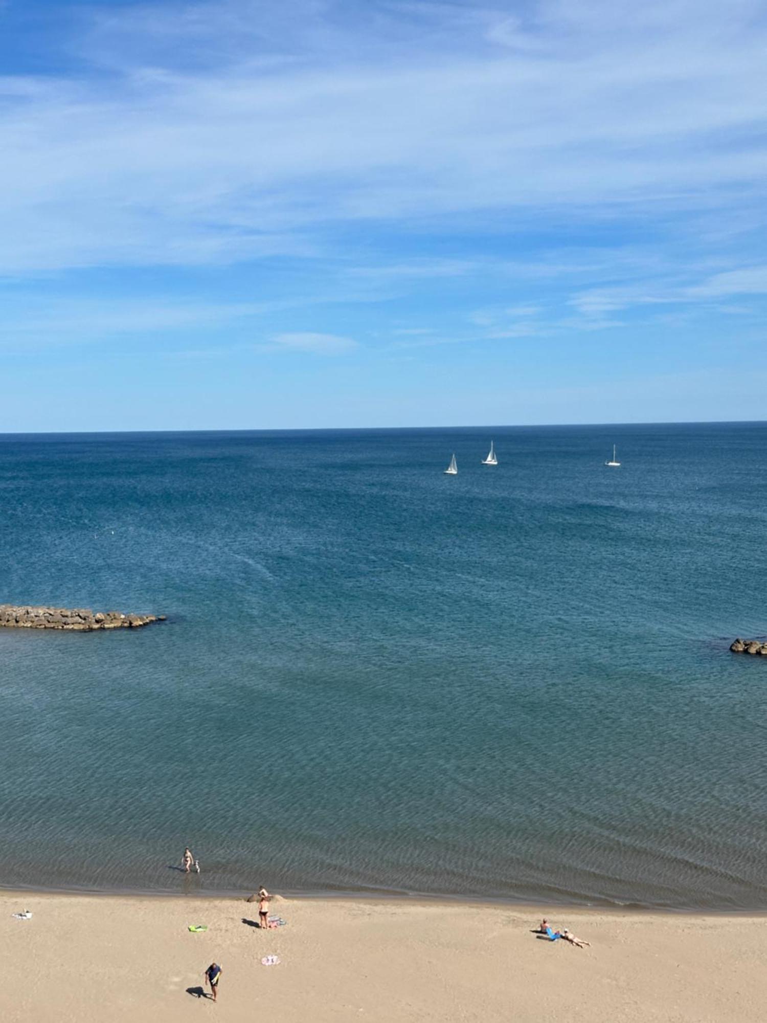 La Tour Alba Lägenhet Valras-Plage Exteriör bild